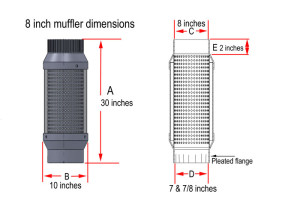 8-inch-muffler-dimensions